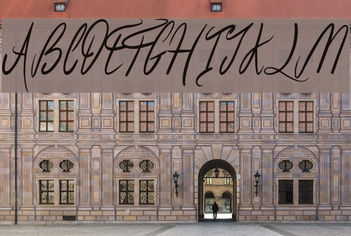 Regal Eagle Font examples
