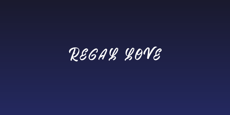 Regal Love Social Header