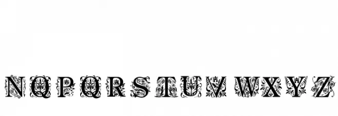 Regal Font OTHER CHARS