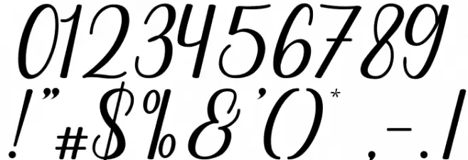 Regalhisa Font OTHER CHARS