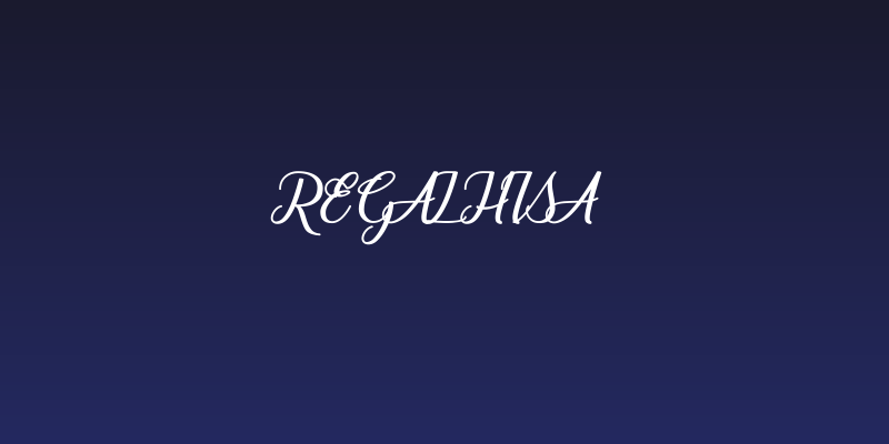 Regalhisa Social Header