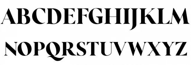 Regatto Bold Schriftart Groß