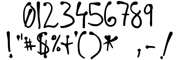 Regellos Font OTHER CHARS