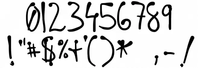 Regellos Font OTHER CHARS