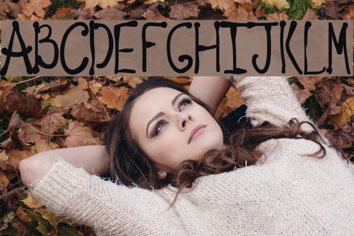 Regellos Font examples