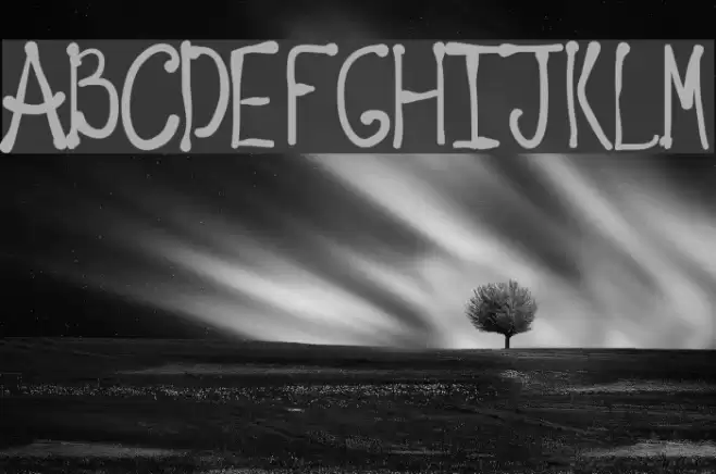 Regellos Font examples