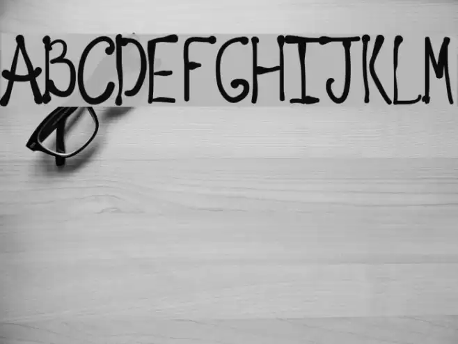 Regellos Font examples