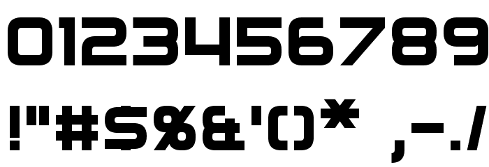 Regen Font OTHER CHARS
