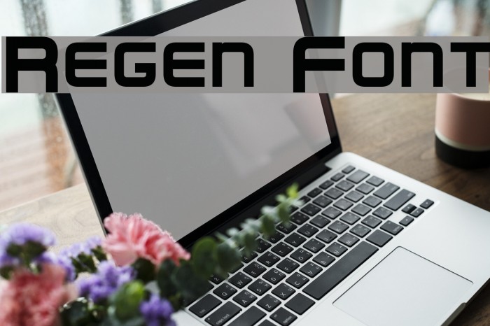 Regen Font examples