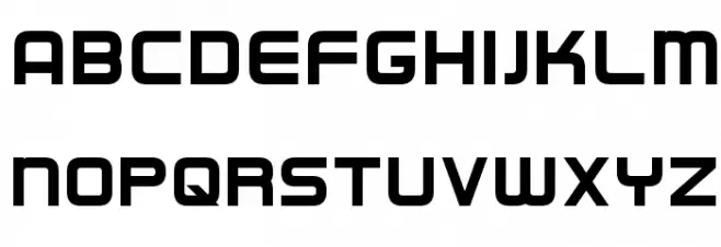 Regen Font LOWERCASE