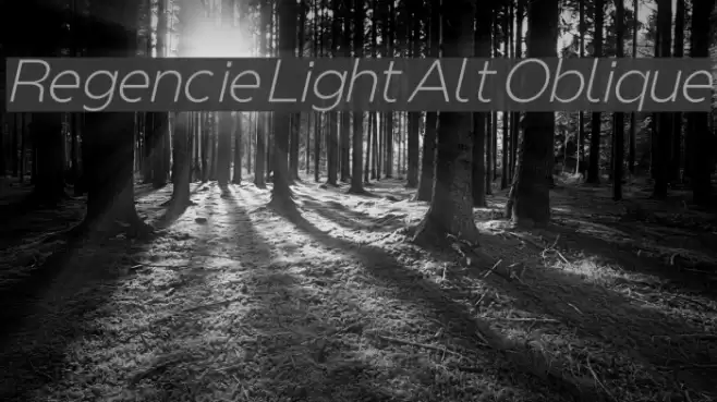 Regencie Light Alt Oblique examples