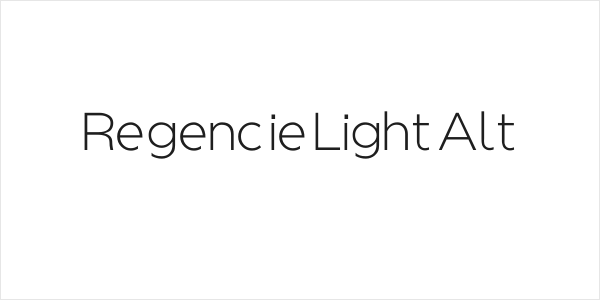 Regencie Light Alt Logo