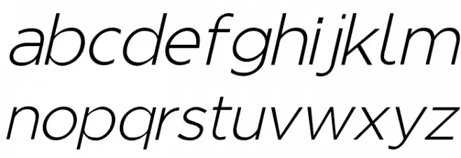 Regencie Light Oblique