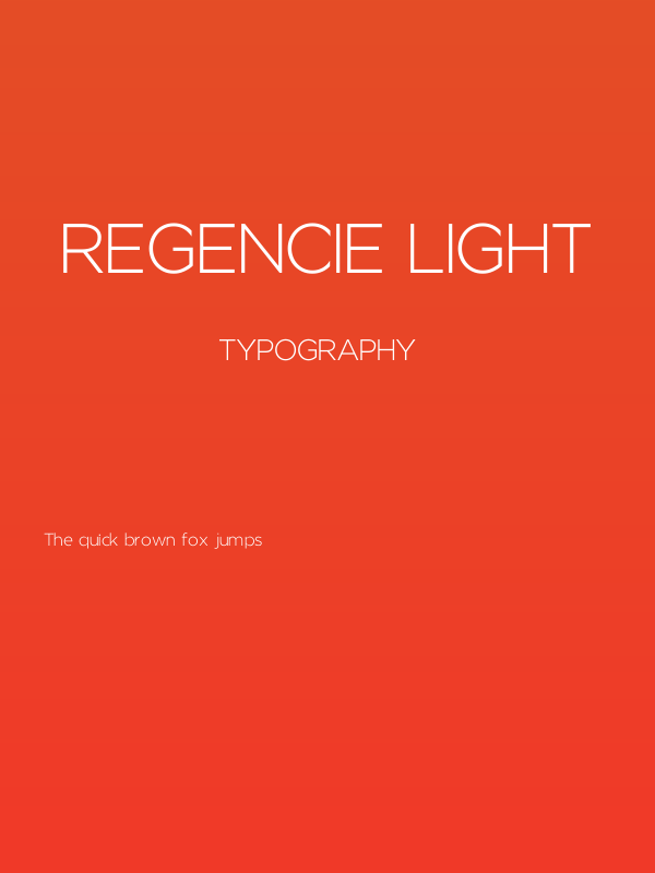 Regencie Light Poster
