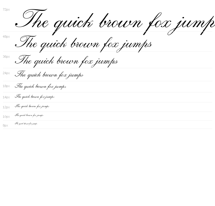 RegencyScriptFLF Waterfall