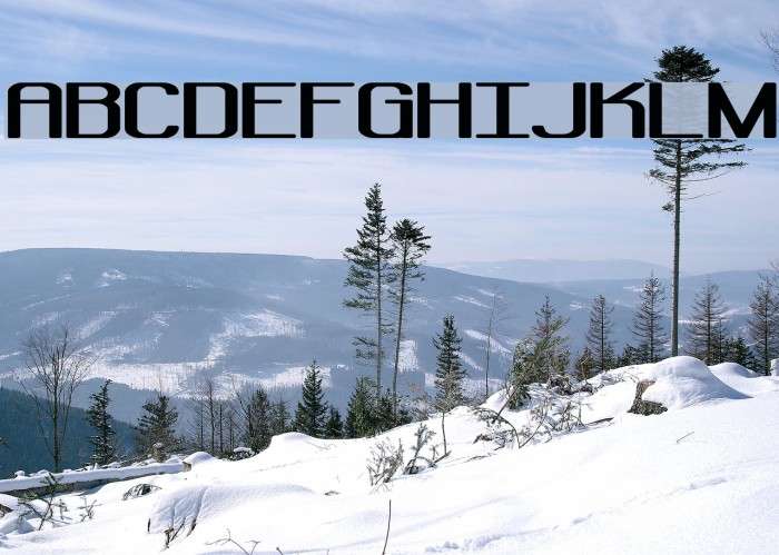 Regenerate BRK Font examples