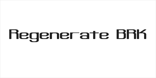 Regenerate BRK Logo