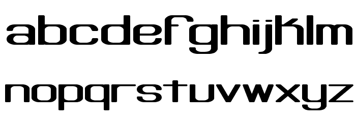 Regenerate BRK Font LOWERCASE