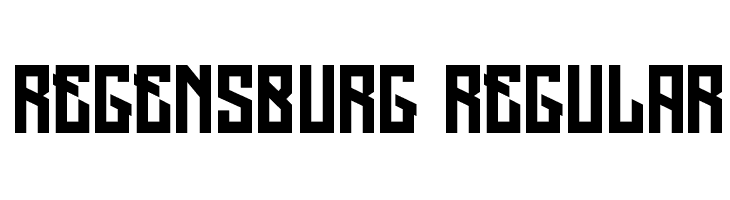 Regensburg Regular  Fuentes Gratis Descargar