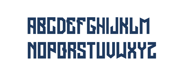 Regensburg Regular Lowercase