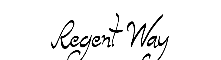 Regent Way Font