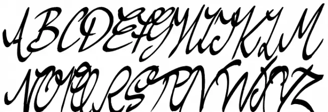 Regent Way Шрифта ВЕРХНИЙ