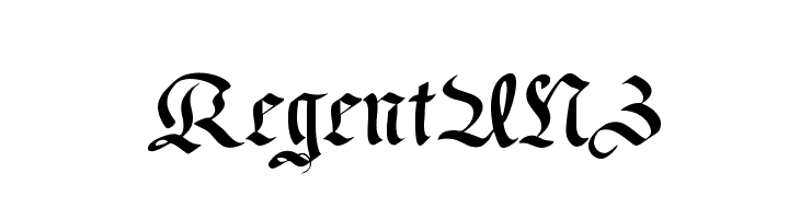 RegentUNZ Font - FFonts.net