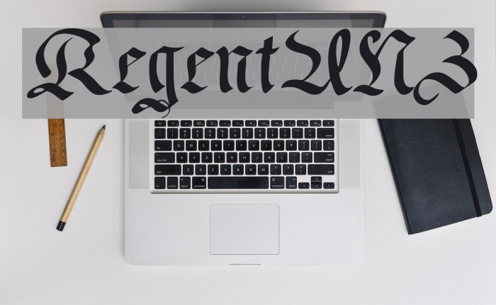 RegentUNZ Font examples