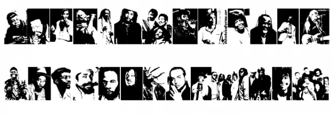 Reggae Greatests Fuentes MINÚSCULAS
