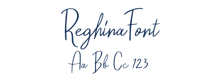 ReghinaFont Font Preview