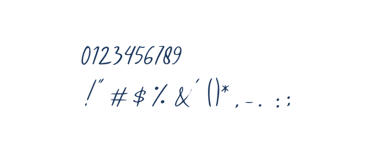 ReghinaFont Other Characters