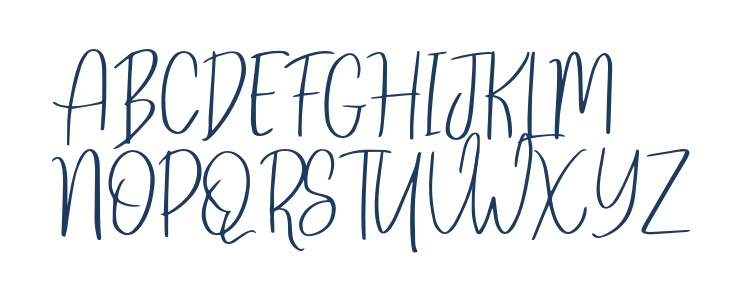 ReghinaFont Uppercase