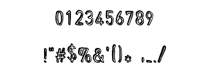 RegimeChange Font OTHER CHARS