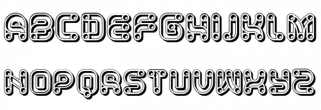 Regina Regular Font OTHER CHARS