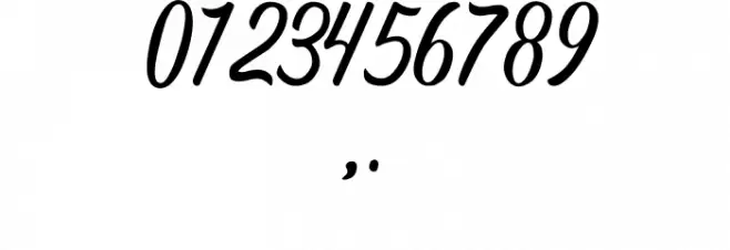 Regina Script Font OTHER CHARS