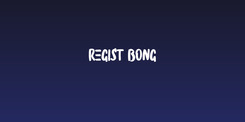 Regist Bong Social Header