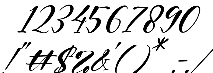 Regista Italic Font OTHER CHARS