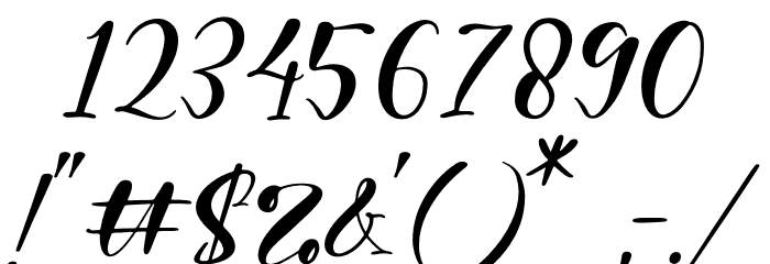 Regista Font OTHER CHARS