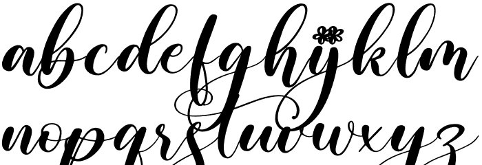 Regista Font LOWERCASE
