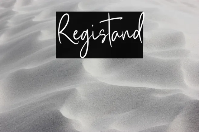 Registand Example 3