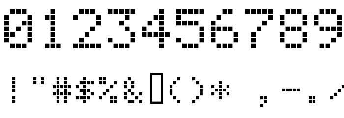Register Font OTHER CHARS