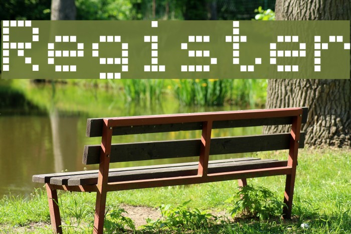 Register Font examples