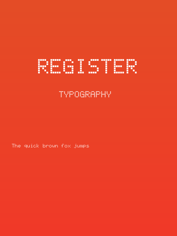 Register Poster
