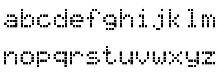 Register Font LOWERCASE