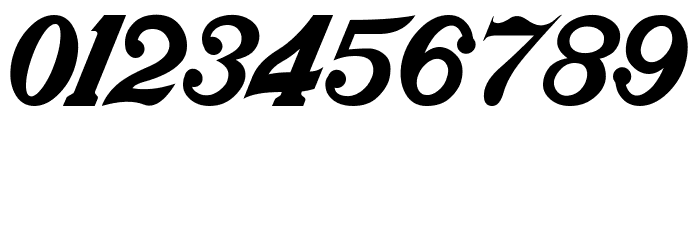 Registration Number ANA I Serif Font OTHER CHARS