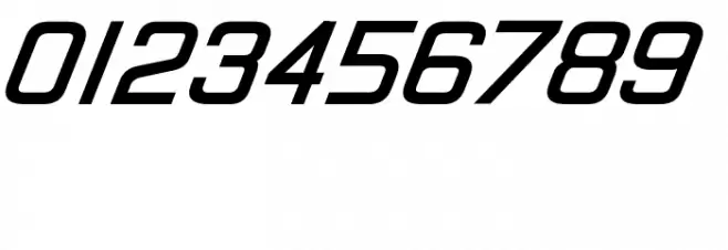 Registration Number ANA I.ttf フォント その他の文字