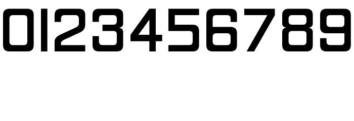 Registration Number ANA v3 Font OTHER CHARS
