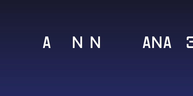 Registration Number ANA v3 Social Header