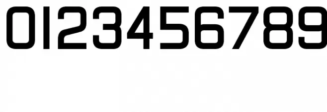 Registration Number ANA.ttf フォント その他の文字