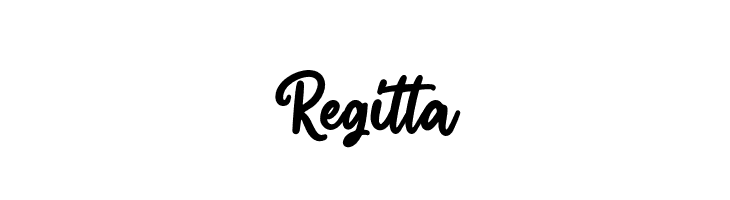 Regitta  नि: शुल्क फ़ॉन्ट्स डाउनलोड